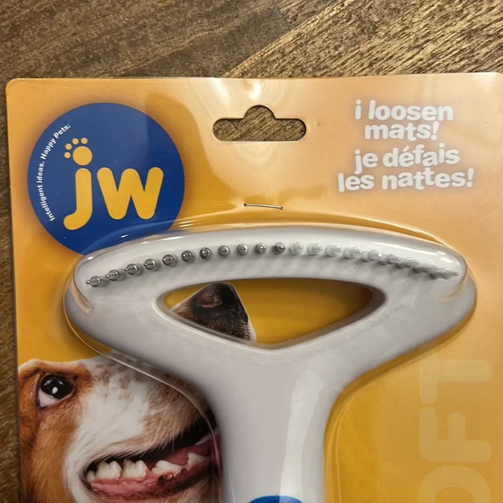 Undercoat rake for dogs